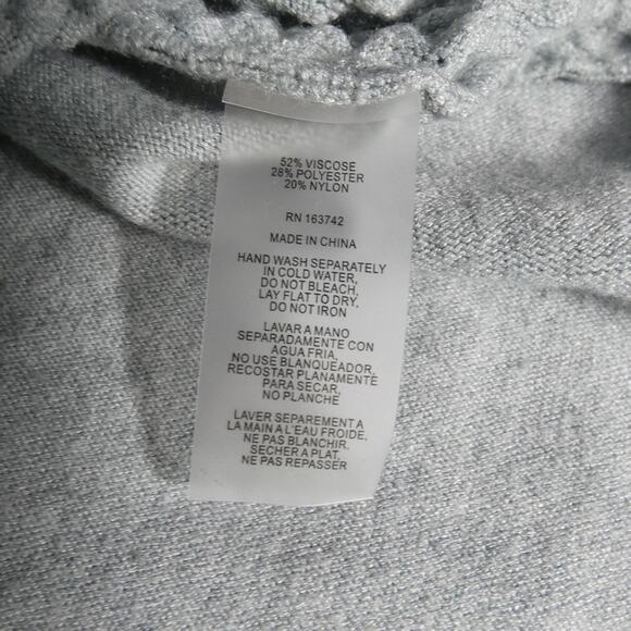 Vila Milano Women's Waffle Knit Pullover Sweater Dolman Sleeves Mint Green - Picture 8 of 8